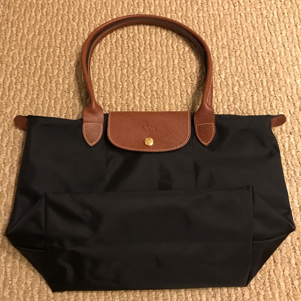 Longchamp Small Le Pliage Tote Black